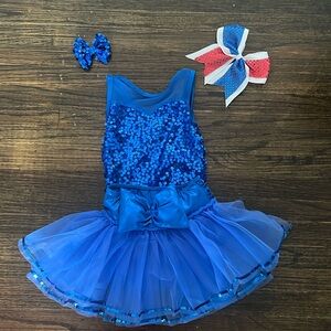 Girls dance costume